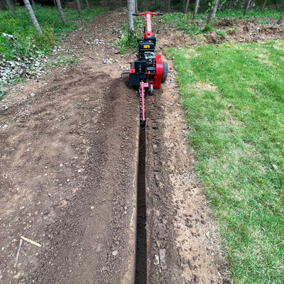 MechMaxx 14HP 429cc KOHLER E-Start 24" Mini Trencher, Model TCR1500