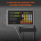 MechMaxx 14x40 Industrial Metal Lathe Machine with DRO, Model 1440G