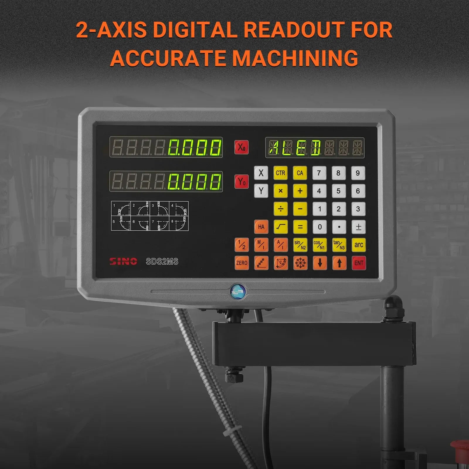 MechMaxx 14x40 Industrial Metal Lathe Machine with DRO, Model 1440G