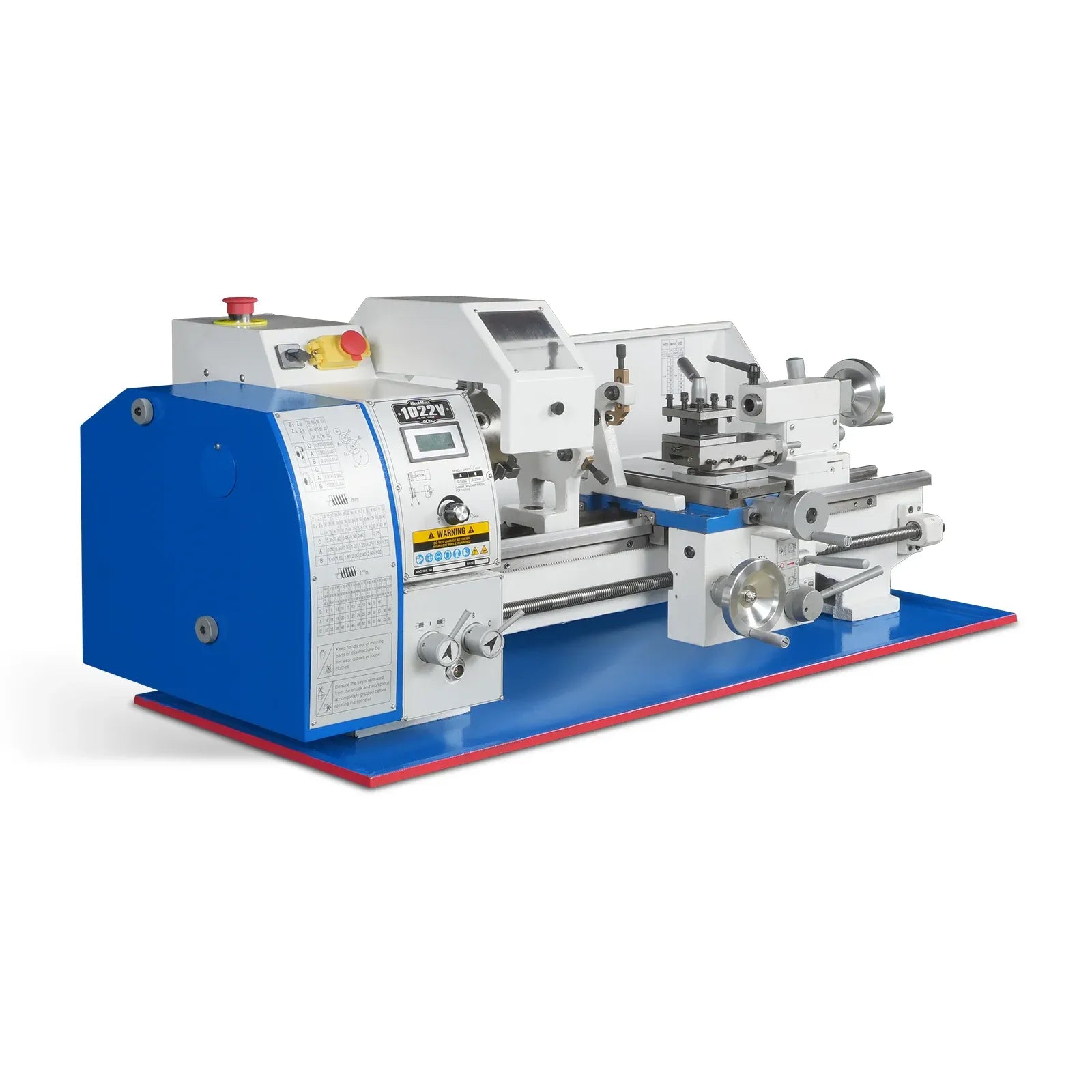 MechMaxx 10x22 Industrial Metal Lathe Machine with Variable Speed, Model 1022V