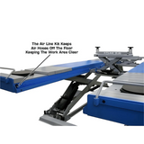Atlas 12ASL 12,000 lb Scissor Alignment Lift with Turntables and Slip Plates