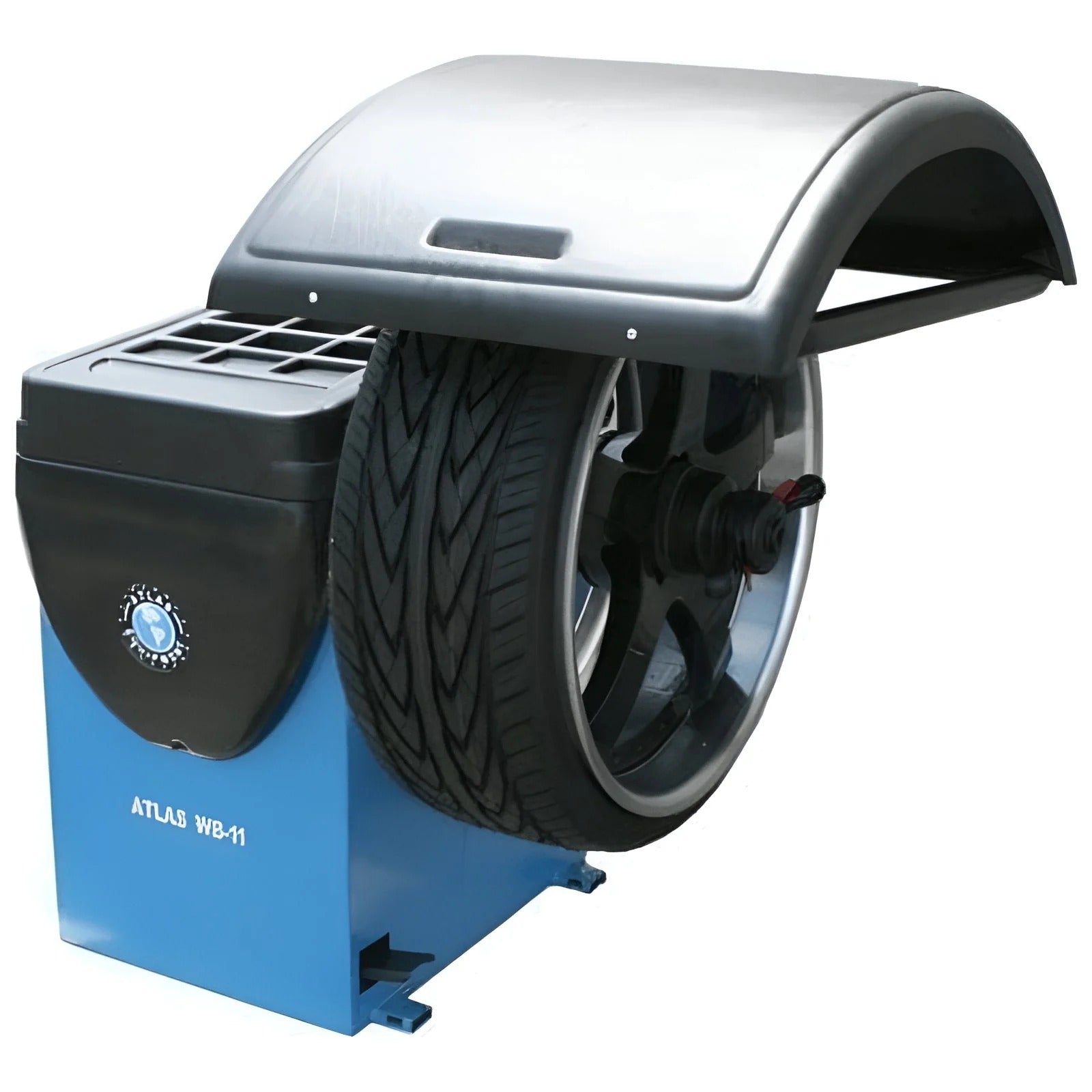 Atlas TC221 Tire Changer and WB11 Motorcycle Wheel Balancer Combo Package with Adapters