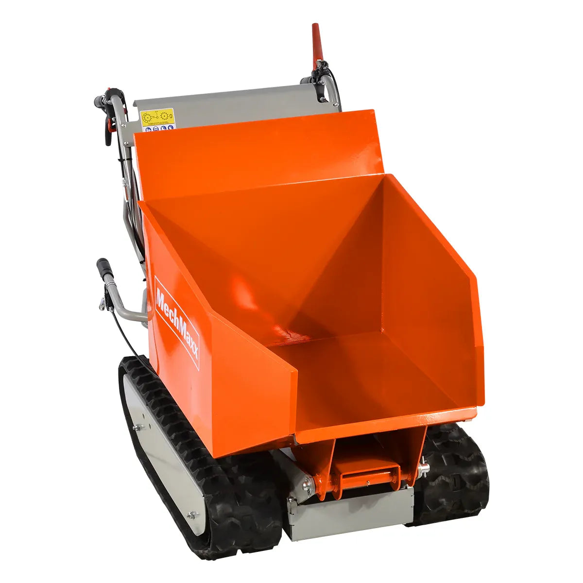MechMaxx 1100 lb Load Capacity Petrol Engine Powered Track Mini Dumper, Model D50MA