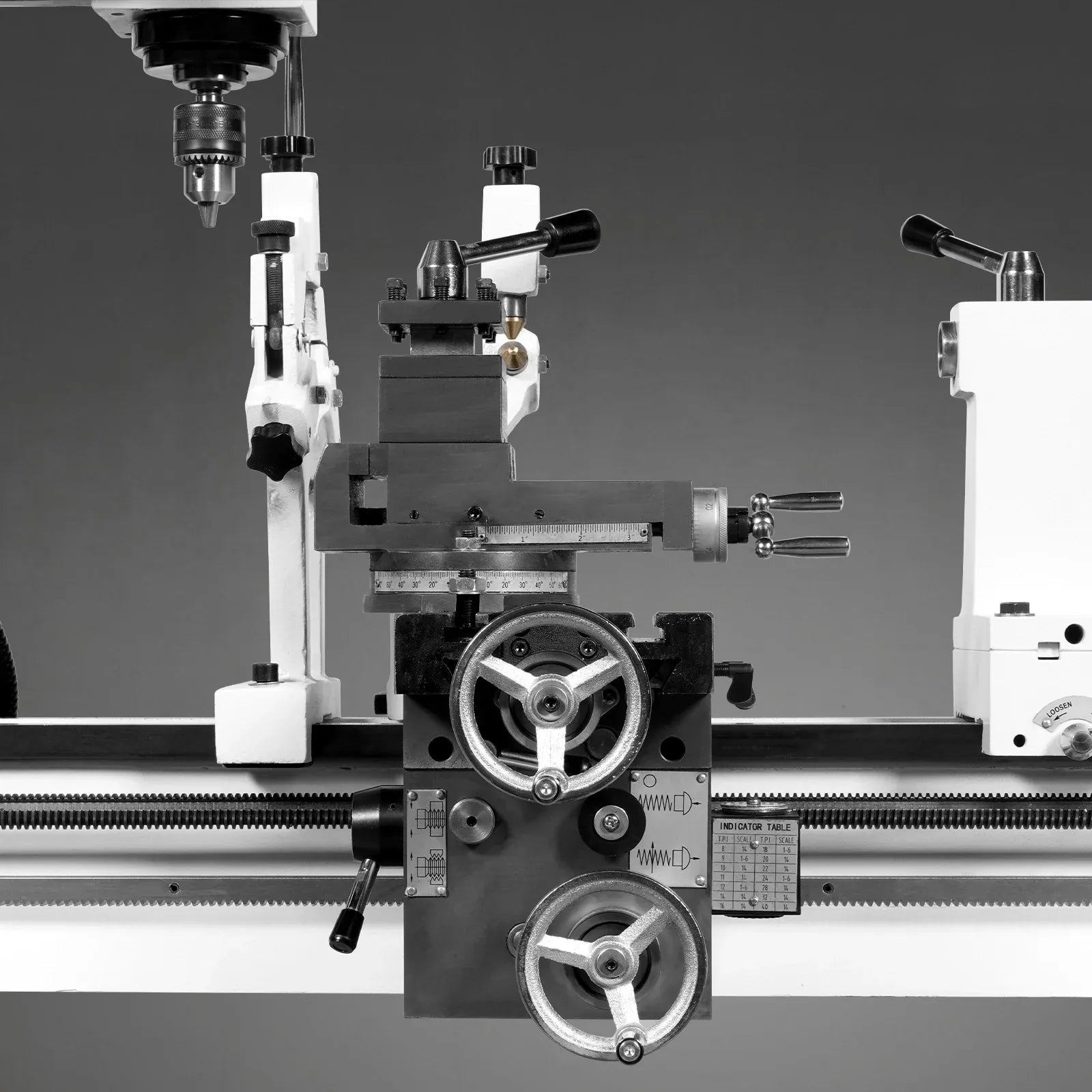 MechMaxx 16x32 Multi-Function Lathe Milling Machine Head, Model CLM1632