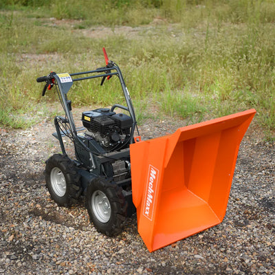 MechMaxx 660 lb Capacity 7HP Gas Powered Wheelbarrow Mini Dumper with 3F+1R Gearbox, Model T30