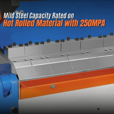 MechMaxx 100" Sheet Metal Brake, 12 Gauge Capacity, Model PB10012