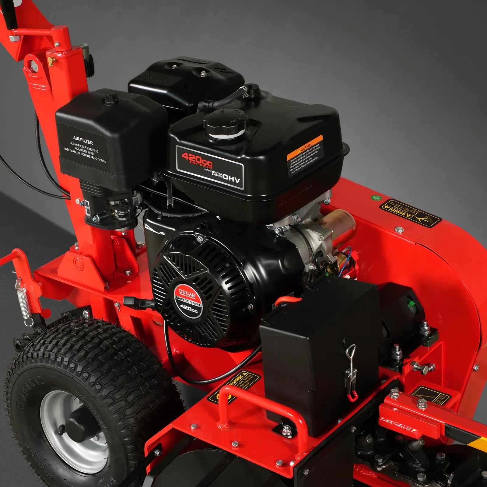 MechMaxx 15HP 420cc E-Start 24" Ditching Mini Trencher, Model TCR1500
