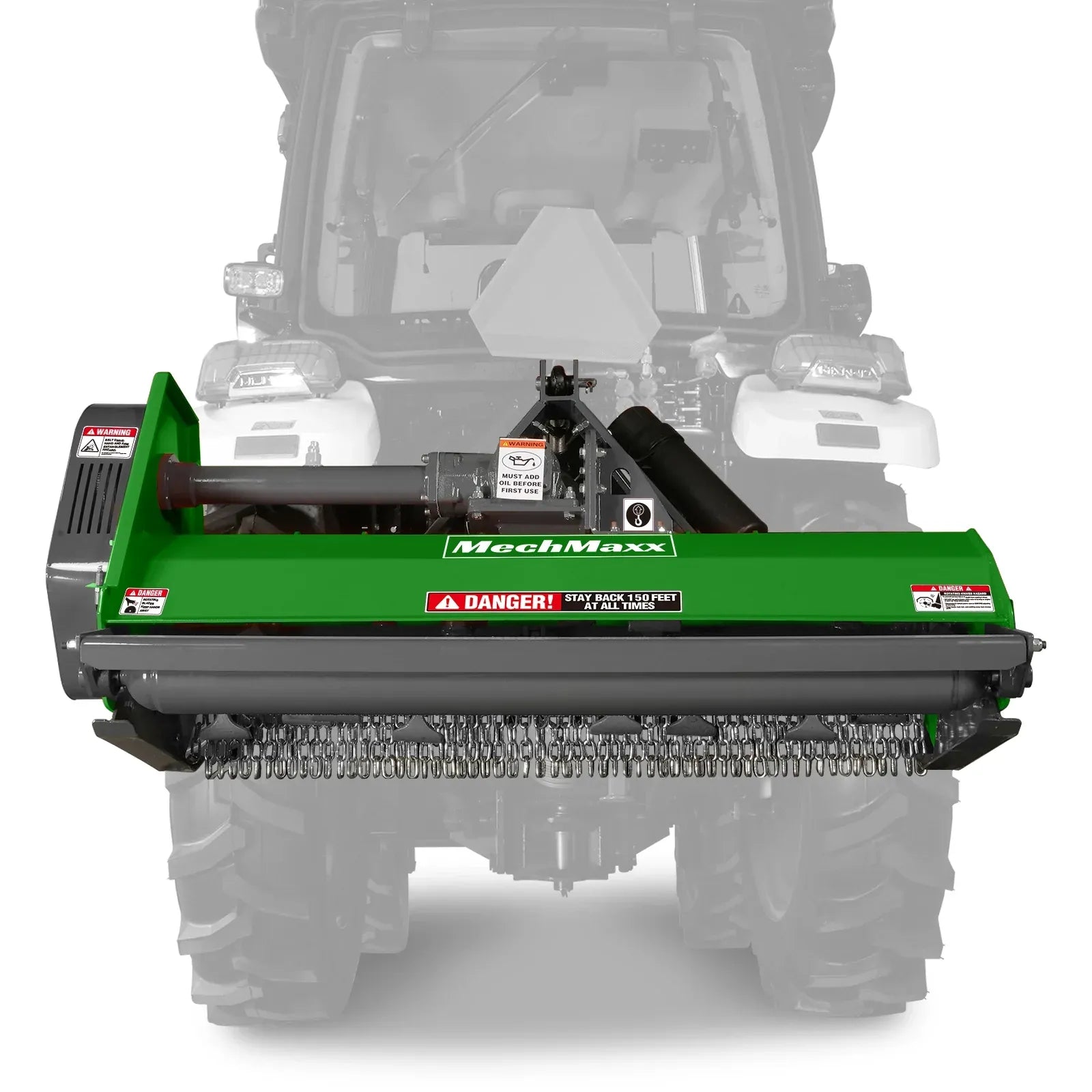 MechMaxx 48" Light Duty PTO Flail Mower, 3-Point Hitch, 15–35HP, Model EFS48