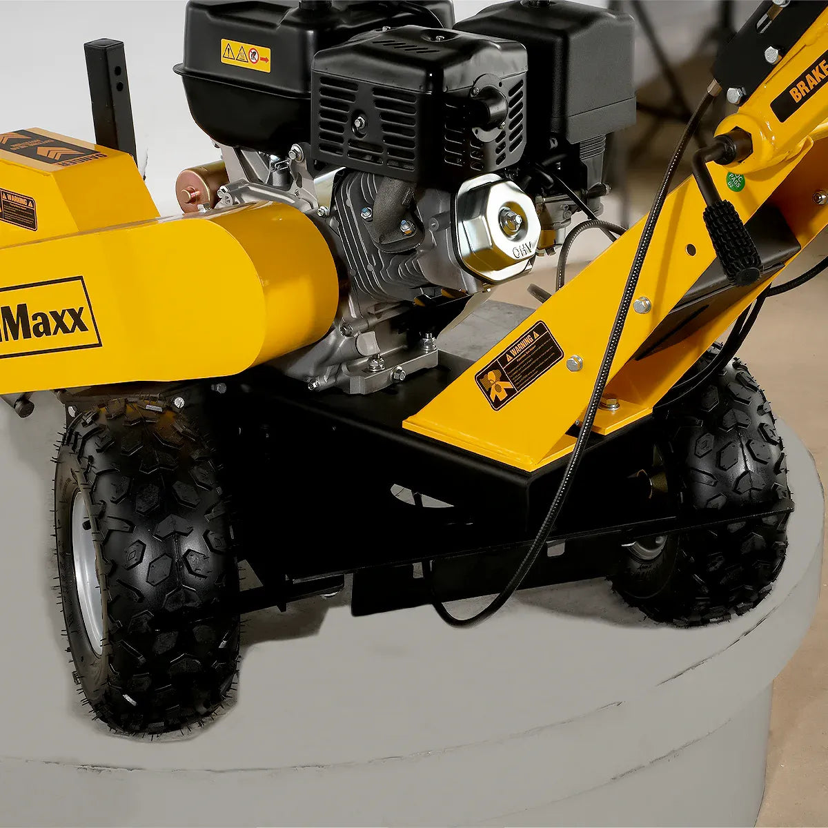 MechMaxx 15" 15HP 420cc DUCAR E-Start Stump Grinder with Tow Bar, Model SG380