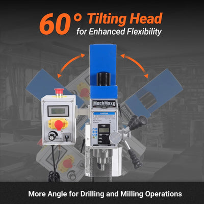 MechMaxx 10x30 Combination Lathe Milling Drilling Machine, Model 1030VC