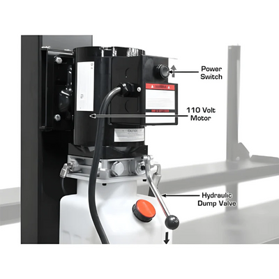 Atlas APEX8 ALI Certified 8,000 lb 4-Post Lift with Dual RJ35 Sliding Bridge Jacks Combo
