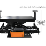 Atlas 412A 12,000 lb 4-Post Alignment Lift with RJ6 Rolling Jacks Combo