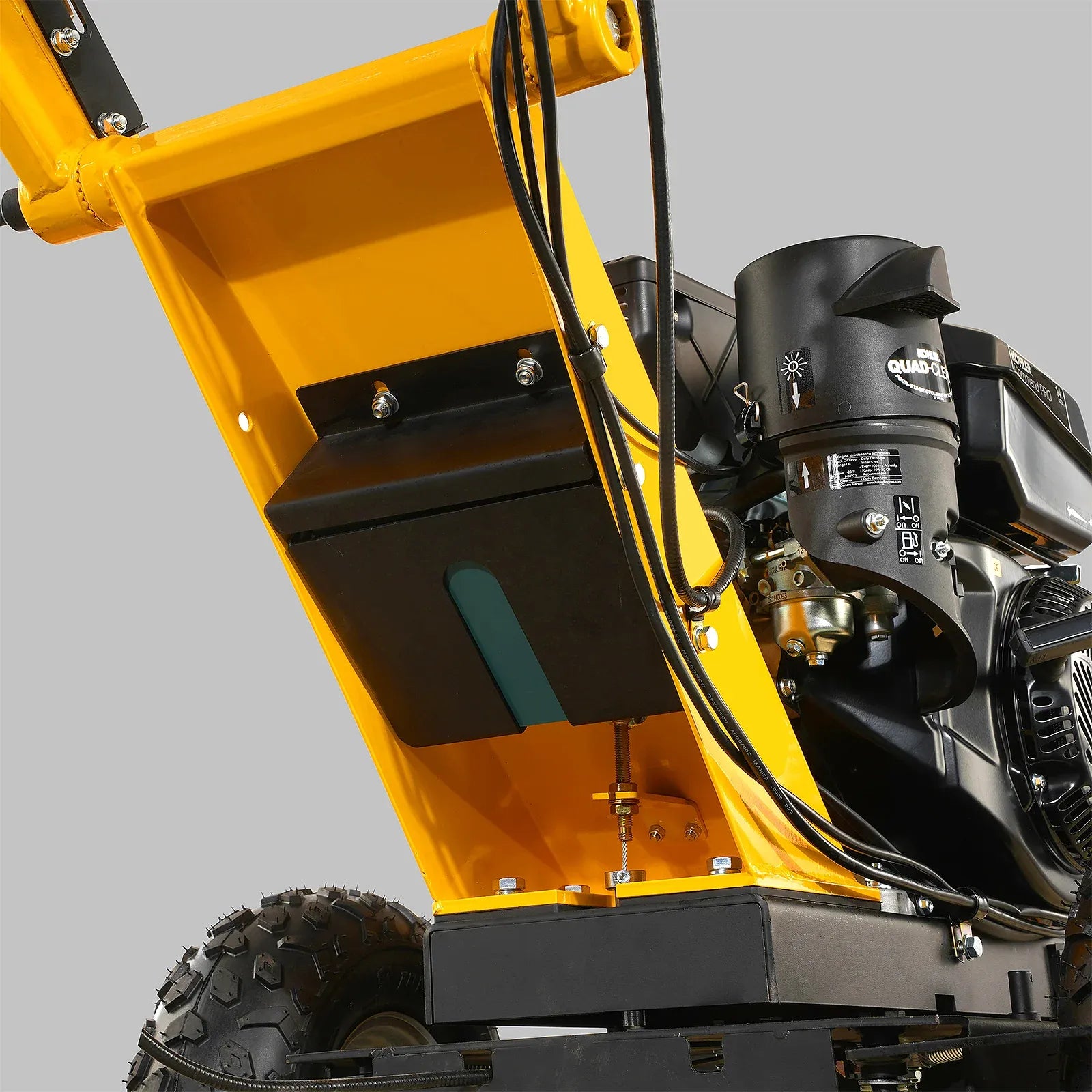 MechMaxx 15" 14HP 429cc KOHLER E-Start Stump Grinder with Tow Bar, Model SG380