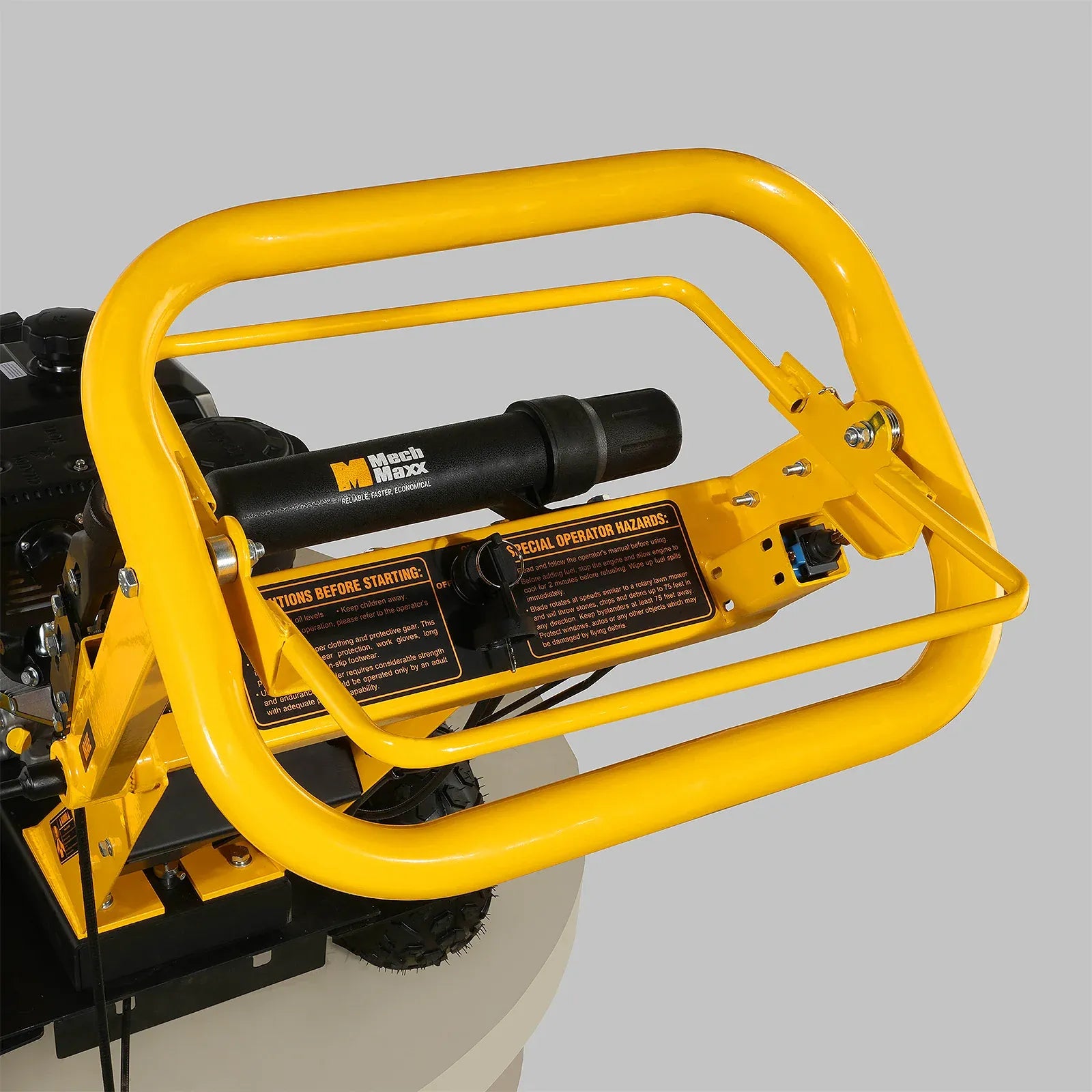 MechMaxx 15" 14HP 429cc KOHLER E-Start Stump Grinder with Tow Bar, Model SG380