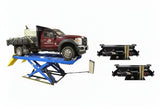 Atlas PX16A Scissor Alignment Lift with RJ8 Rolling Bridge Jacks Combo