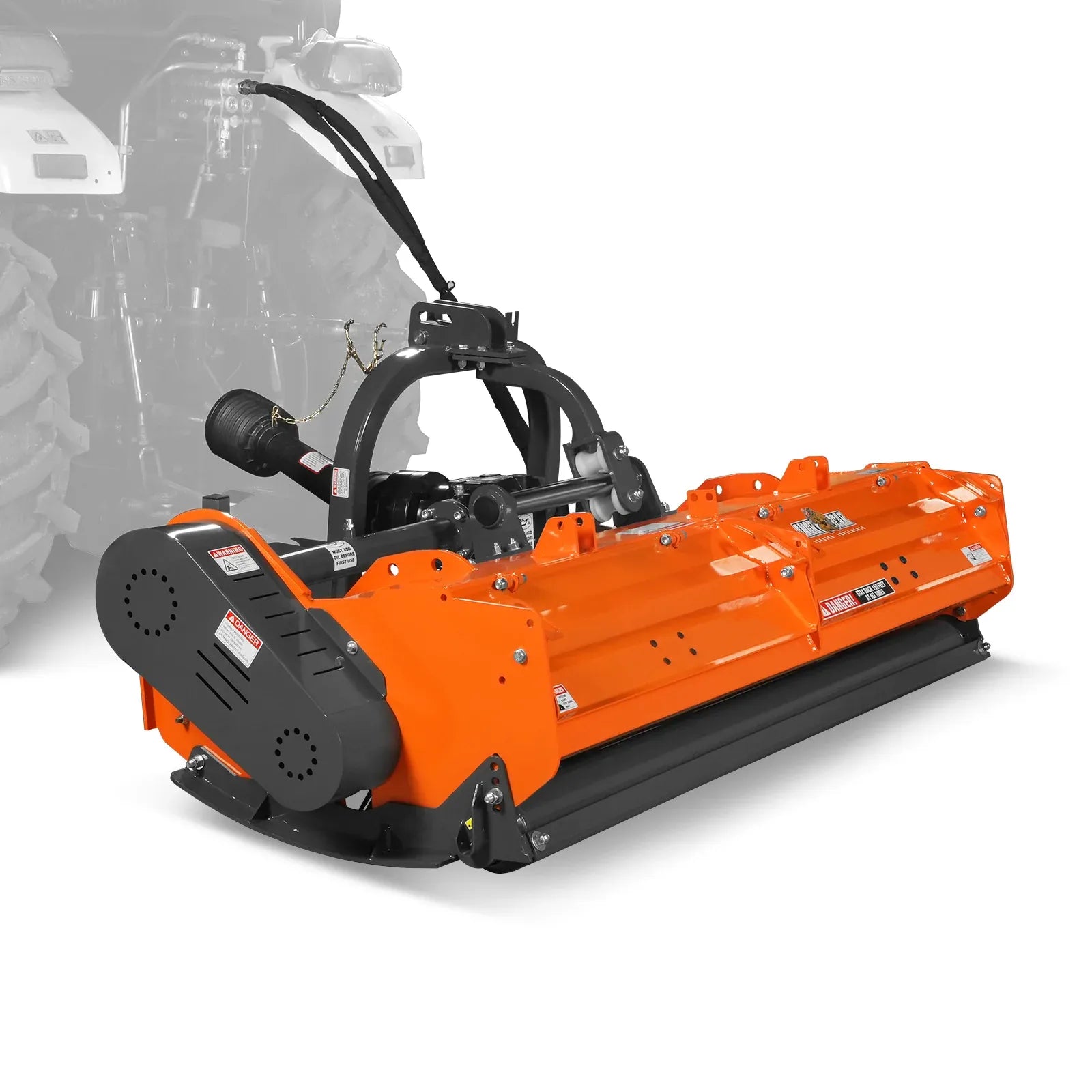 MechMaxx 78" Heavy Duty PTO Flail Mower with Hydraulic Side Shift, 3-Point Hitch, 50–85HP, Model KDK78H