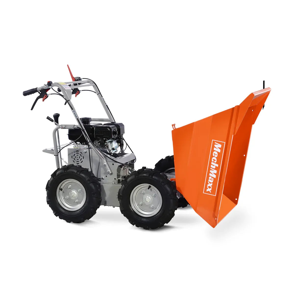 MechMaxx 660 lb Capacity 7HP Gas Powered Wheelbarrow Mini Dumper with 3F+1R Gearbox, Model T30