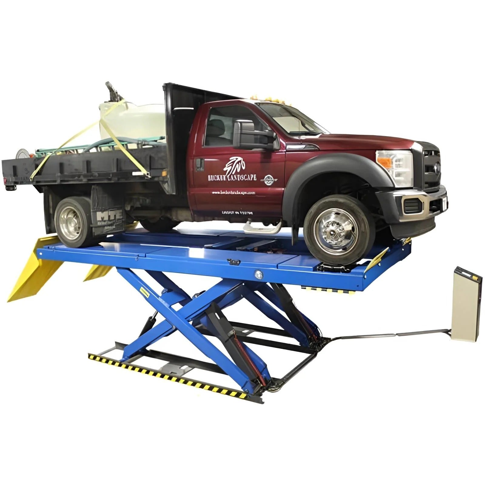 Atlas PX16A Scissor Alignment Lift with RJ8 Rolling Bridge Jacks Combo
