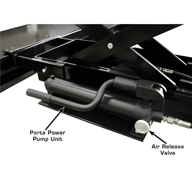 Atlas PRO8000 4-Post Vehicle Lift with RJ35 Sliding Bridge Jacks Combo