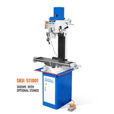 MechMaxx 8x33 Industrial Benchtop Mill Drill Machine with 2HP Motor, Model VM32L