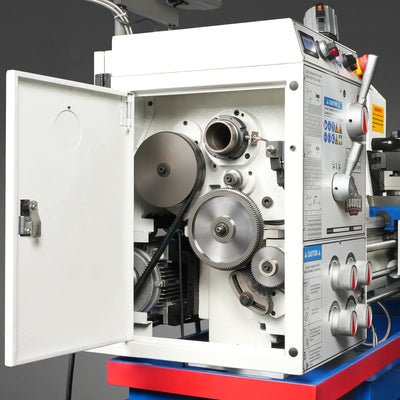 MechMaxx 14x40 Industrial Metal Lathe with Variable Speed and DRO, Model 1440GV