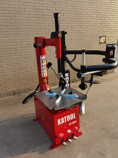 Katool KT-T835 Tire Changer with Single Assist Arm for 12"-28" Rims