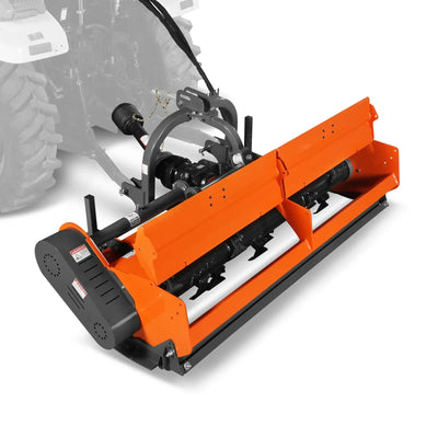 MechMaxx 78" Heavy Duty PTO Flail Mower with Hydraulic Side Shift, 3-Point Hitch, 50–85HP, Model KDK78H