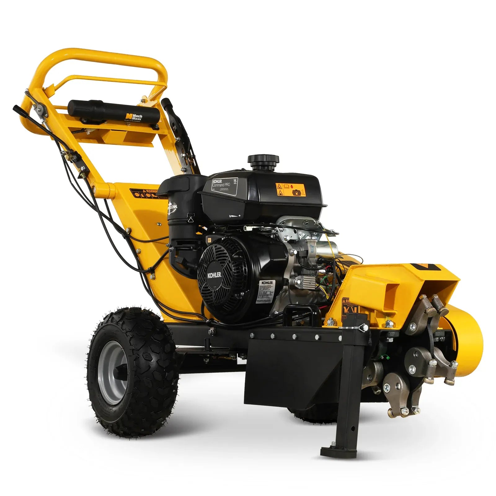 MechMaxx 15" 14HP 429cc KOHLER E-Start Stump Grinder with Tow Bar, Model SG380