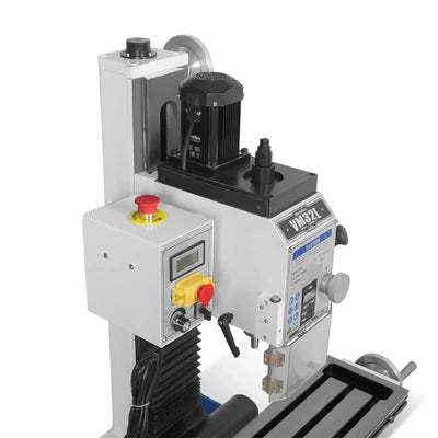 MechMaxx 8x33 Industrial Benchtop Mill Drill Machine with DRO, Model VM32LD