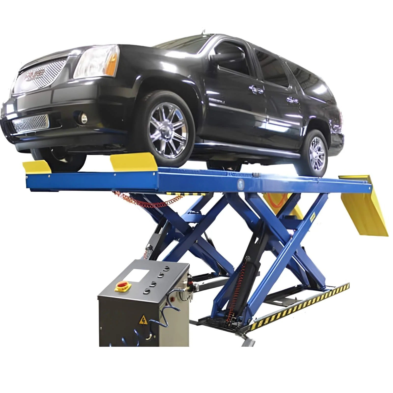 Atlas PX16A Scissor Alignment Lift with RJ8 Rolling Bridge Jacks Combo