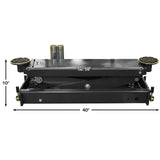 Atlas 414A 14,000 lb 4-Post Alignment Lift with RJ8 Rolling Jacks Combo