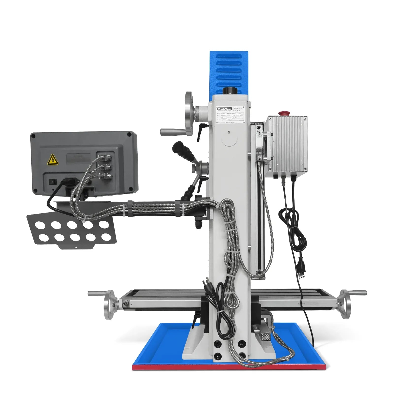 MechMaxx 8x33 Industrial Benchtop Mill Drill Machine with DRO, Model VM32LD