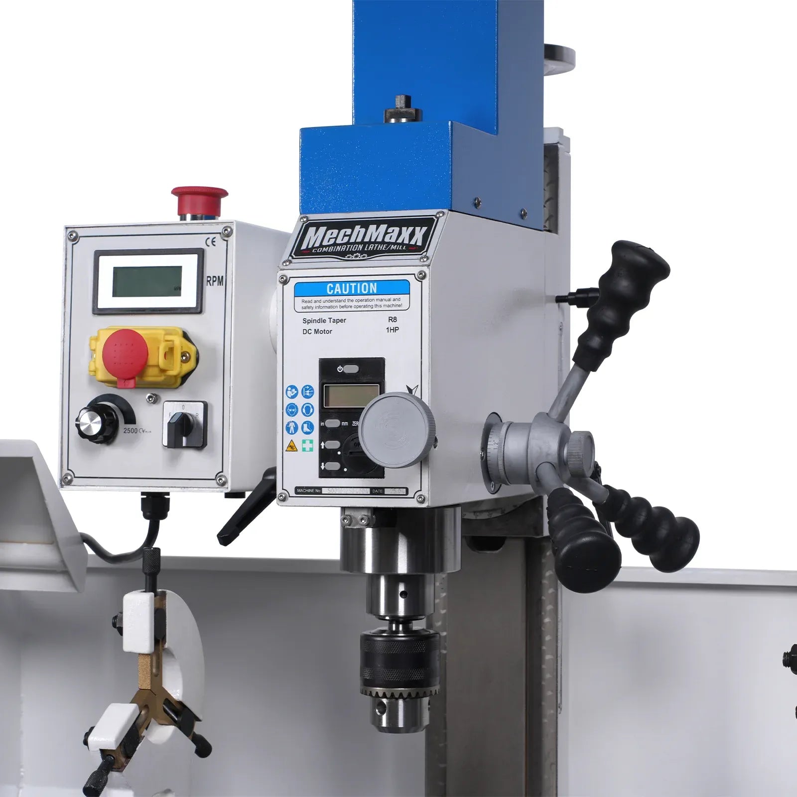MechMaxx 10x30 Combination Lathe Milling Drilling Machine, Model 1030VC