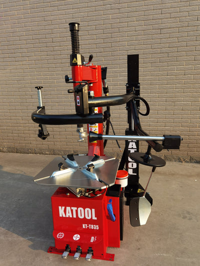 Katool KT-T835 Tire Changer with Single Assist Arm for 12"-28" Rims