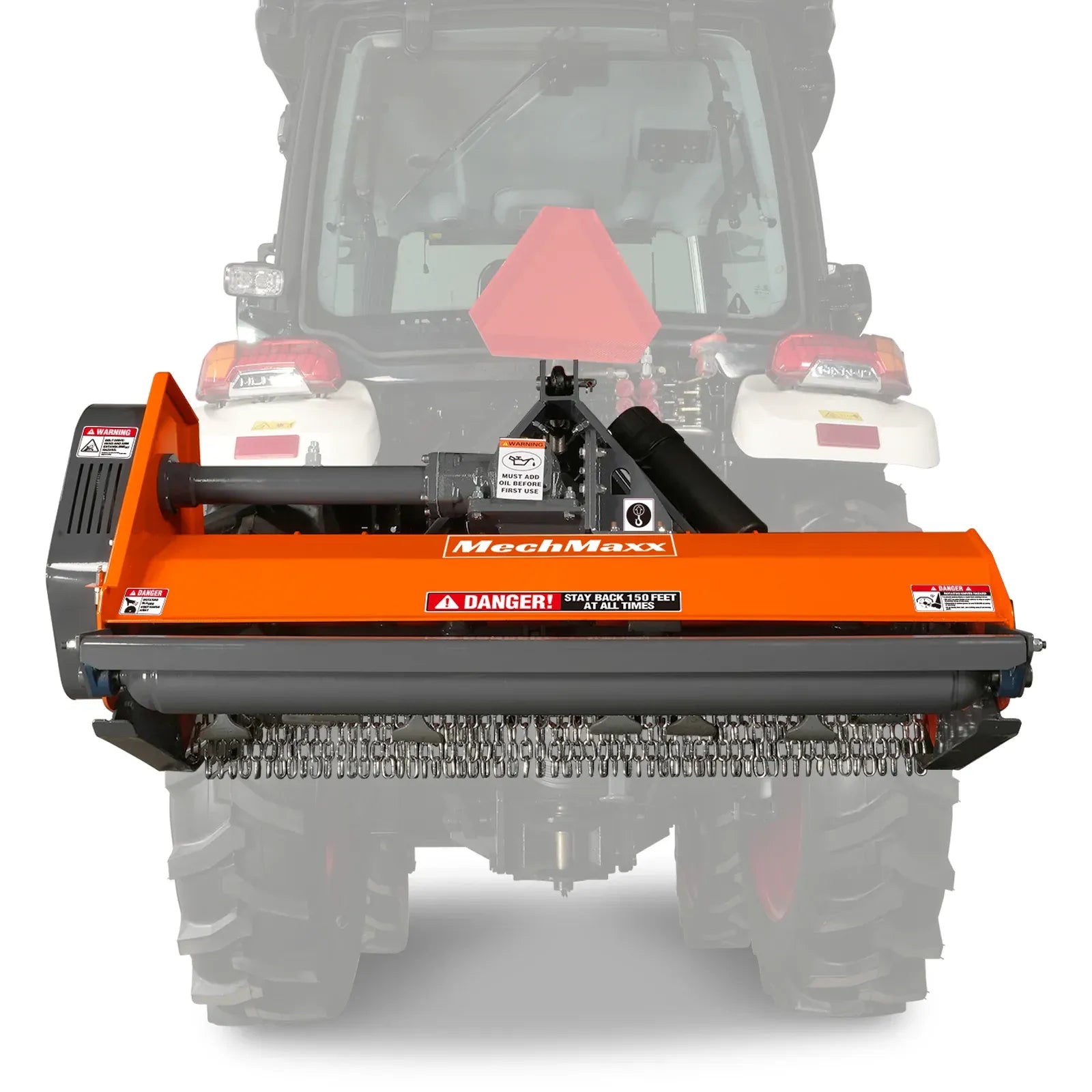 MechMaxx 48" Light Duty PTO Flail Mower, 3-Point Hitch, 15–35HP, Model EFS48