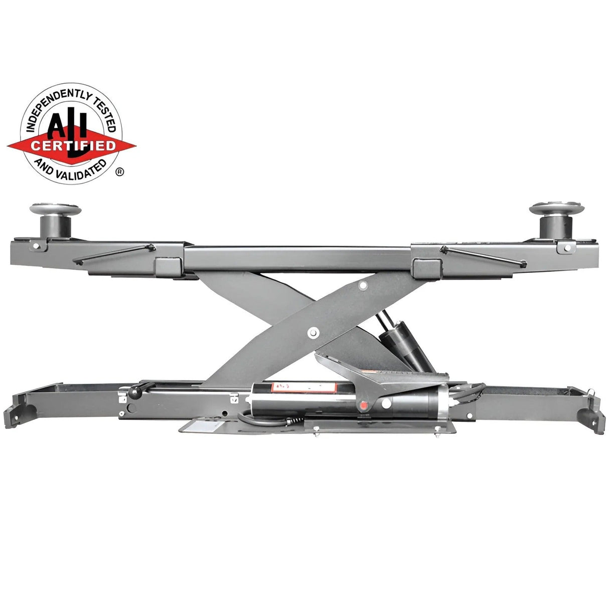 Atlas Platinum RJ7000 7,000 lb ALI Certified Air/Hydraulic Rolling Bridge Jack – Commercial Grade Wheel Service Jack