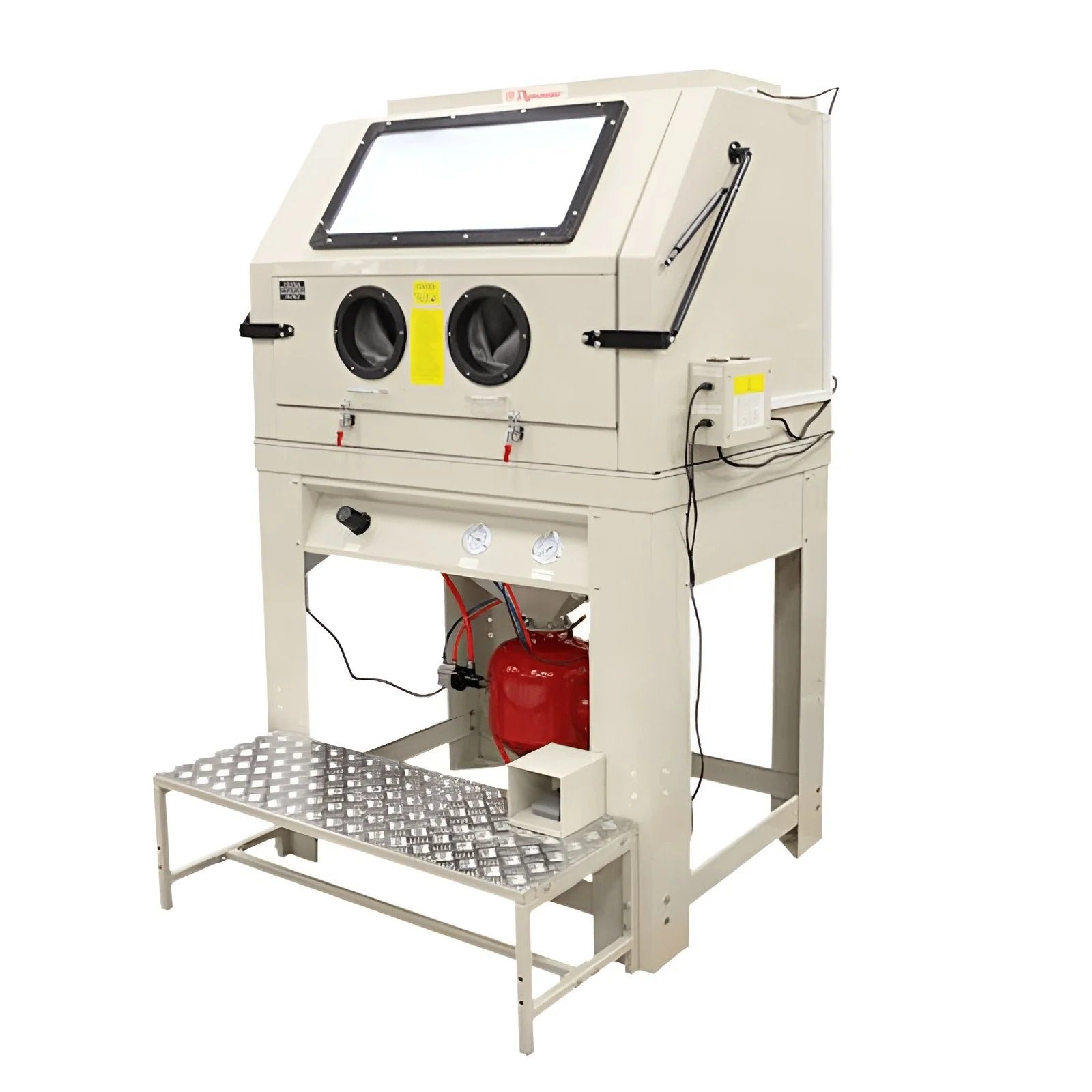 Atlas PSBC990 Extra Large Pressurized Sandblast Cabinet with Vacuum System and LED Lighting