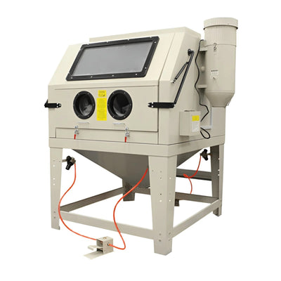 Atlas SBC1200 Extra Large Sandblast Cabinet with Dual Doors, Dual Guns, and Vacuum Dust Collection