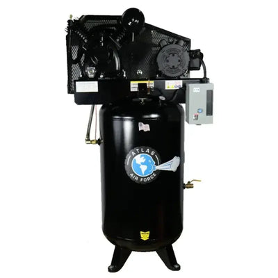 Atlas Air Force AF8 5HP 80-Gallon Air Compressor – Commercial Duty