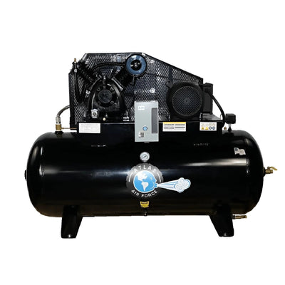 Atlas Air Force AF9 7.5HP Air Compressor with 120-Gallon Tank