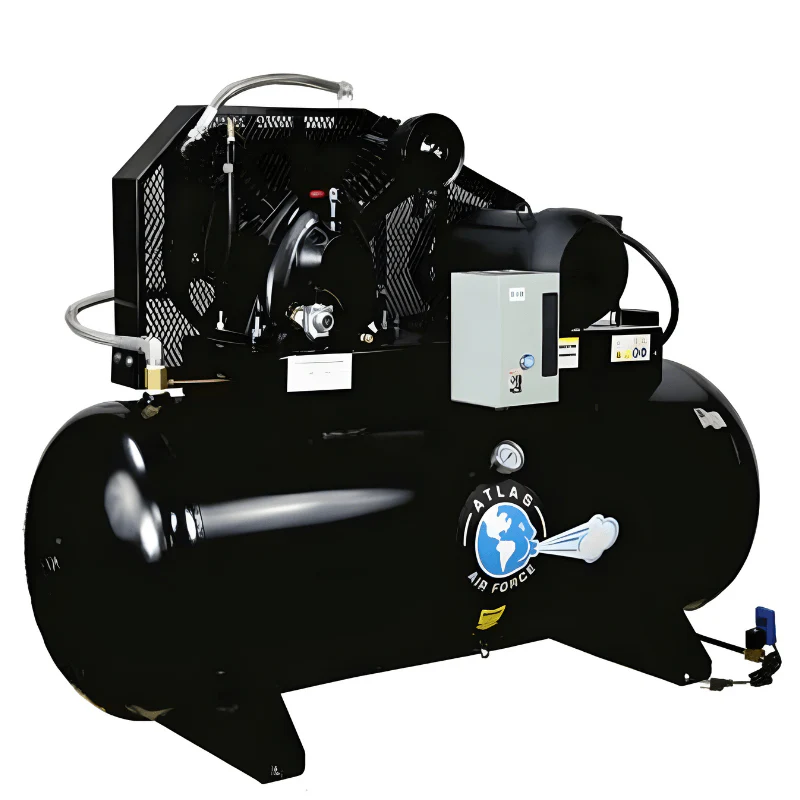 Atlas Air Force AF9P 7.5HP Air Compressor with 120-Gallon Tank and Plus Package