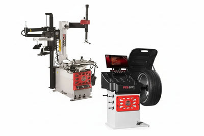 Atlas PTC300 Platinum Tire Changer with PWB90XL Wheel Balancer Combo