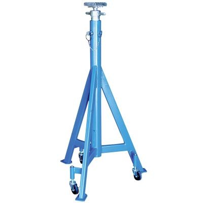 Atlas 16,500 lb Mobile Column Lift Jack Stand, 53"-74" Adjustable Height