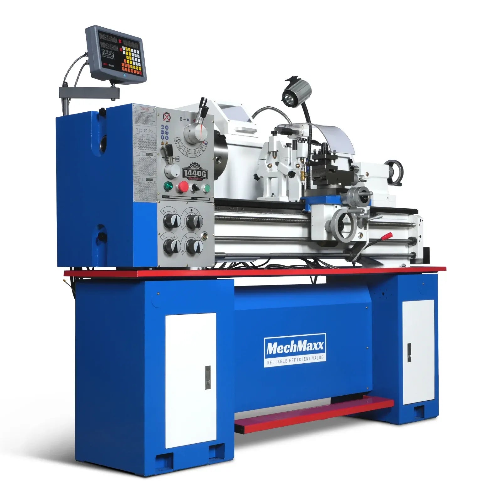 MechMaxx 14x40 Industrial Metal Lathe Machine with DRO, Model 1440G