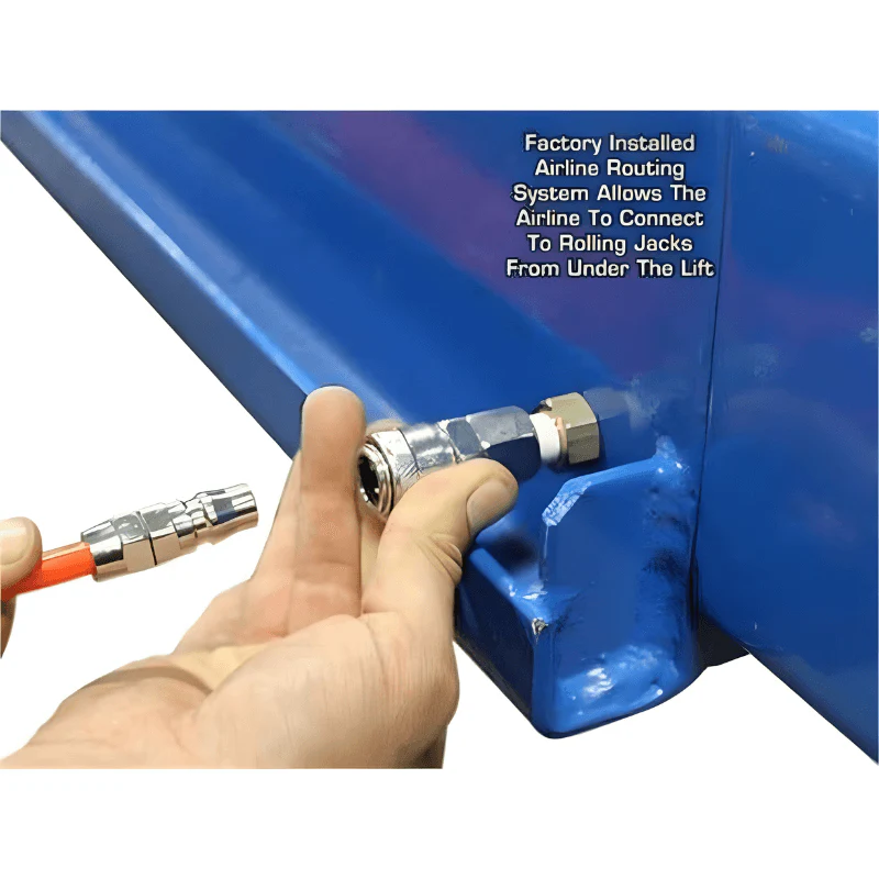Atlas PX16A Scissor Alignment Lift with RJ8 Rolling Bridge Jacks Combo