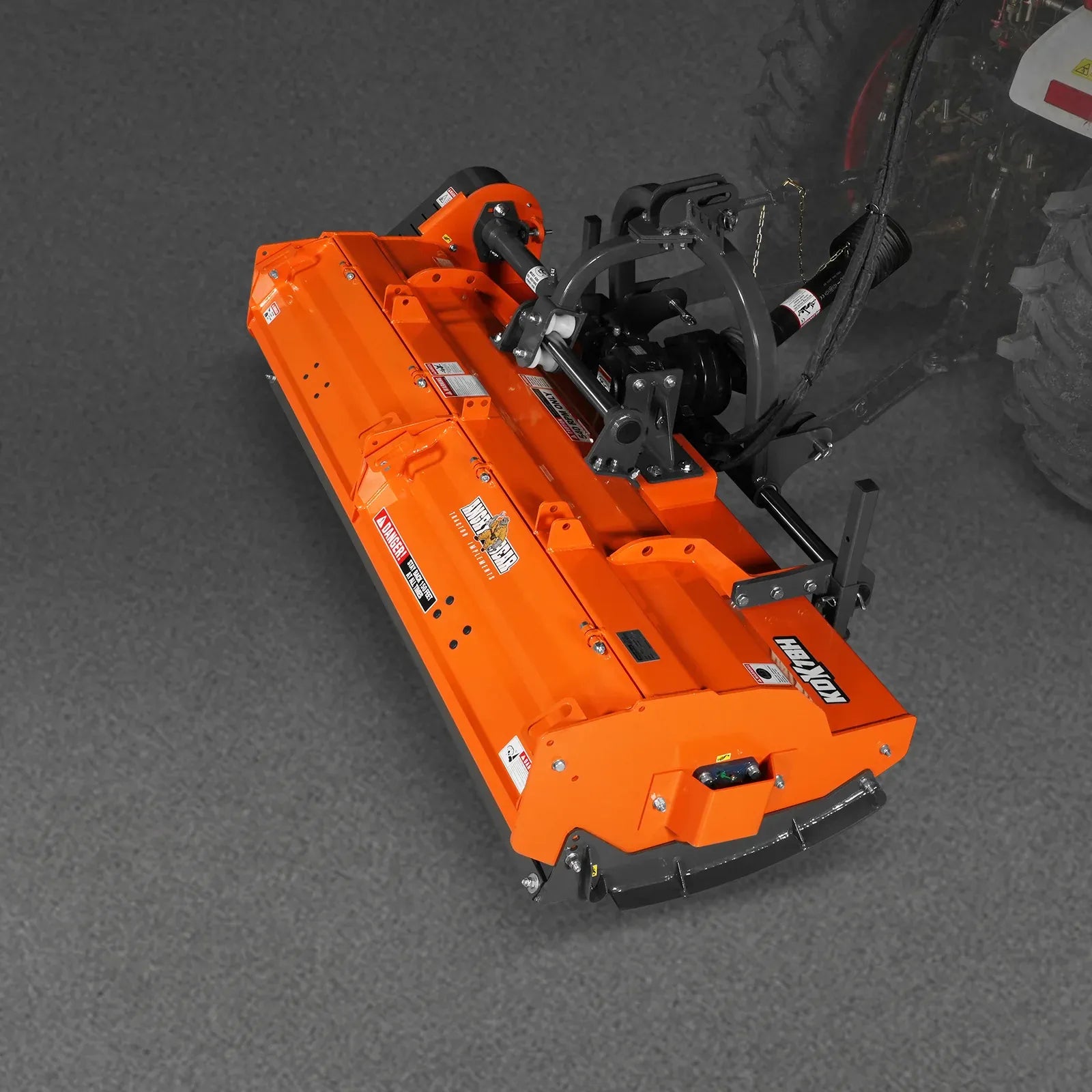 MechMaxx 78" Heavy Duty PTO Flail Mower with Hydraulic Side Shift, 3-Point Hitch, 50–85HP, Model KDK78H