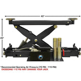 Atlas PX16A Scissor Alignment Lift with RJ8 Rolling Bridge Jacks Combo