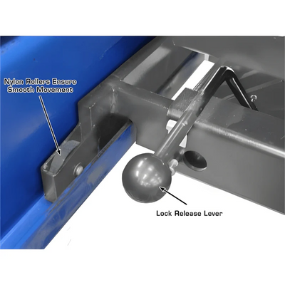 Atlas PVL14 Platinum ALI Certified 14,000 lb 4-Post Lift with RJ7 Rolling Jacks Combo