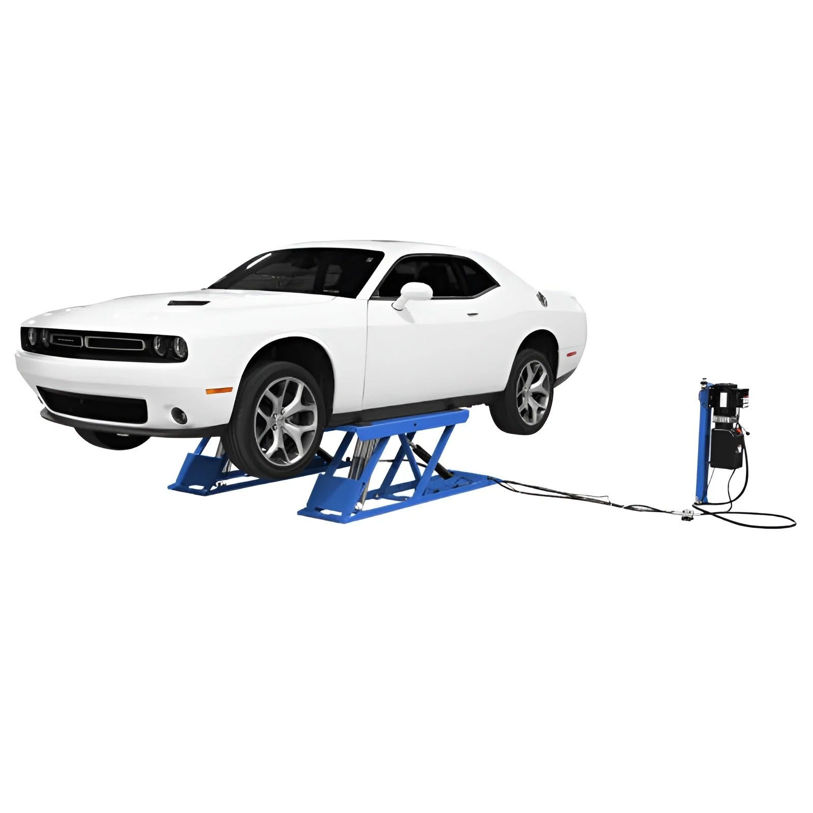 Atlas 6PL Open Center Low Rise Scissor Lift with 6,000 lb Capacity and Drive-Over Design