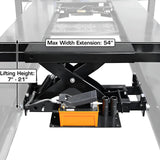 Atlas RJ6 6,000 lb Air/Hydraulic Rolling Bridge Jack – Heavy-Duty Wheel Service Jack for 4-Post Lifts